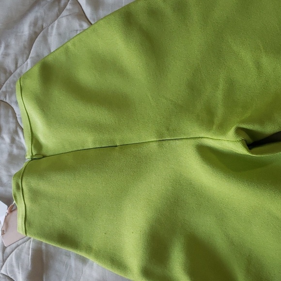 Oh polly batch a lime small regular high waisted flare pants NWT - Picture 4 of 14
